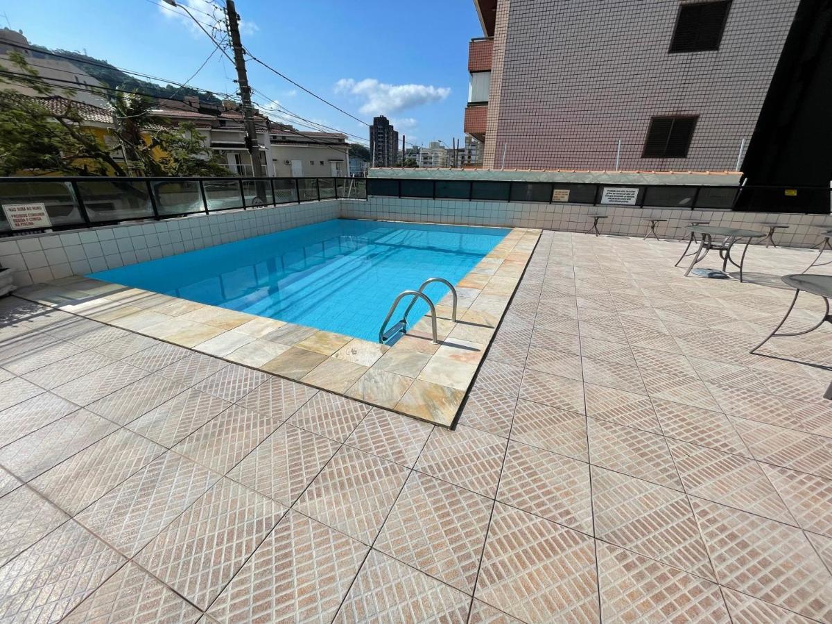 Confortavel Apartamento 1 Dorm Com Piscina E Lazer Guarujá Exterior foto